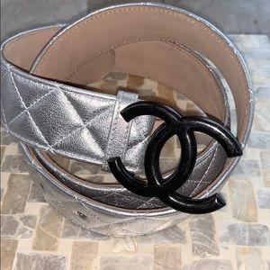 CHANEL women’s belt cuir veritable